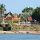 Tempel am Festland-Ufer